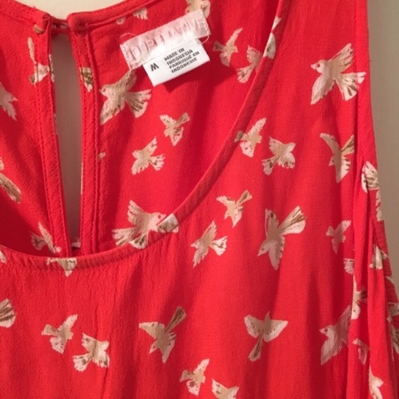 UO Cooperative Red Dress - Picture 3 of 7